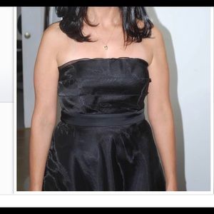 Calvin Klein tiered strapless gown dress, sz. 4